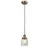 Glass Pendant With 10 Feet Cord (G51-G54) - Clear Glass