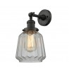 CLEAR FLUTED GLASS