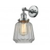 CLEAR FLUTED GLASS