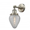 CLEAR CRACKLE TEARDROP GLASS