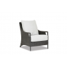 Sunset West Bazaar Lagos Club Chair With Cushions in Cast Silver - Angled - Sunset West Bazaar Lagos Club Chair With Cushions in Cast Silver - Angled