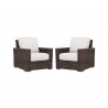  Montecito Wicker Montecito Club Chairs - Set -  Montecito Wicker Montecito Club Chairs - Set