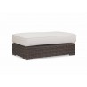 Montecito Wicker Double Ottoman With Cushions