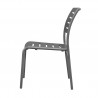 Adele Dining Side Chair - Tex Gray - Side - Adele Dining Side Chair - Tex Gray - Side