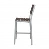 Vienna Bar Side Chair - Gray - Side - Vienna Bar Side Chair - Gray - Side