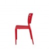 Phoenix Side Chair - Red - Side - Phoenix Side Chair - Red - Side
