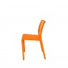 Savannah Side Chair - Orange - Side - Savannah Side Chair - Orange - Side