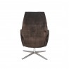 Ergo Chair In Balder Black Leather - Back - Ergo Chair In Balder Black Leather - Back