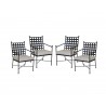Provence Aluminum Dining Chairs in Set of 4  - Provence Aluminum Dining Chairs in Set of 4 