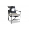Provence Dining Chair With Cushions - Front View - Provence Dining Chair With Cushions - Front View
