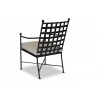 Provence Dining Chair With Cushions - Back View - Provence Dining Chair With Cushions - Back View