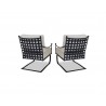 Provence Aluminum Club Rocker With Cushions - Back Pair of 2