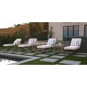 Sunset West Provence Aluminum Chaise Lounge With Cushions - Lifestyle - Sunset West Provence Aluminum Chaise Lounge With Cushions - Lifestyle