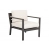 Sunset West Mesa Club Chair With Cushions In Cast Pumice - Angled - Sunset West Mesa Club Chair With Cushions In Cast Pumice - Angled
