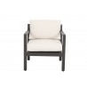 Sunset West Mesa Club Chair With Cushions In Cast Pumice - Front - Sunset West Mesa Club Chair With Cushions In Cast Pumice - Front