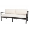Sunset West Mesa Sofa With Cushions In Cast Pumice - Angled - Sunset West Mesa Sofa With Cushions In Cast Pumice - Angled