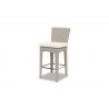 Manhattan Wicker Barstool With Cushions In Linen Canvas With Self Welt - Manhattan Wicker Barstool With Cushions In Linen Canvas With Self Welt