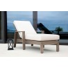 Laguna Aluminum Chaise Lounge With Cushions In Canvas Flax - Laguna Aluminum Chaise Lounge With Cushions In Canvas Flax