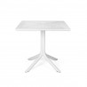 Nardi Clip 80 Table - Bianco - Nardi Clip 80 Table - Bianco