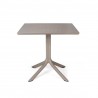 Nardi Clip 80 Table - Tortora - Nardi Clip 80 Table - Tortora