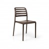 Costa Bistrot Armless Chair - Coffee - Costa Bistrot Armless Chair - Coffee