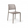 Costa Bistrot Armless Chair - Tortora - Costa Bistrot Armless Chair - Tortora