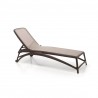 Nardi Atlantico Sunlounger - Coffee Tortora - Nardi Atlantico Sunlounger - Coffee Tortora