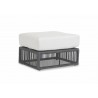 Milano Ottoman With Cushion In Echo Ash