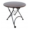 French Café Bistro Folding Table - French Café Bistro Folding Table