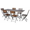 French Café Bistro Dining Set - 5 Pieces - French Café Bistro Dining Set - 5 Pieces
