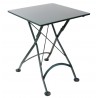 French Café Bistro Folding Table - Green - French Café Bistro Folding Table - Green