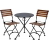 French Café Bistro Dining Set - 3 Pieces - French Café Bistro Dining Set - 3 Pieces
