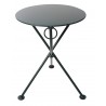 French Café Bistro 3-leg Folding Bistro Table - Green - French Café Bistro 3-leg Folding Bistro Table - Green
