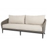 Sunset West Marbella Sofa With Cushions in Echo Ash - Angled - Sunset West Marbella Sofa With Cushions in Echo Ash - Angled