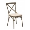 Maison French Bistro Chair in Boullion Finish