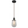 OILED RUBBED BRONZE - CRACKLED GLASS