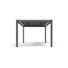 Sunset West Bazaar Graphite Pergola - Front