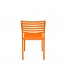 Savannah Side Chair - Orange - Back - Savannah Side Chair - Orange - Back