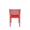 Savannah Side Chair - Red - Back - Savannah Side Chair - Red - Back