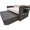Miranda Outdoor Loveseat to Daybed Combo with Cushions - Lifestyle - Fodled - Miranda Outdoor Loveseat to Daybed Combo with Cushions - Lifestyle - Fodled
