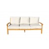 Natural Teak Heritage Outdoor Teak Sofa - Front