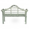 Huntington White Acacia Outdoor Folding Queen Bench