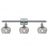Glass Vanity Light - Polished Chrome