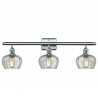 Glass Vanity Light - Polished Chrome