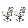 Swivel Dining Arm Chairs