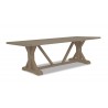 94" Trestle Dining Table in Coastal Teak