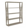 X Bookcase in Coastal Teak  - X Bookcase in Coastal Teak 