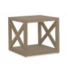 X End Table in Coastal Teak