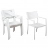 Amazonia Noordam Chair - White - Stacked - Amazonia Noordam Chair - White - Stacked