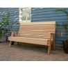 Cedar Twin Ponds Highback Bench - Cedar Twin Ponds Highback Bench